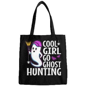 Discover Cool girls go ghost hunting Bags
