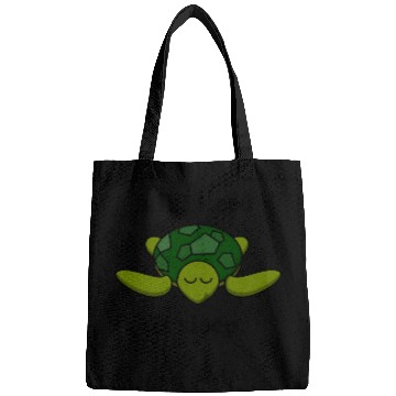 Discover All I need is sleep - Cute Sleeping Turtle Bags