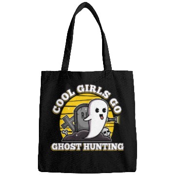 Discover Cool girls go ghost hunting Bags