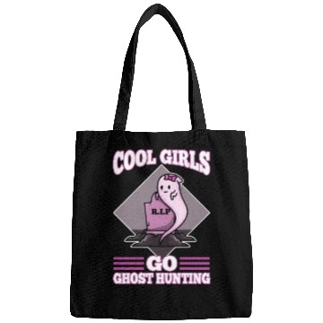 Discover Cool girls go ghost hunting Bags