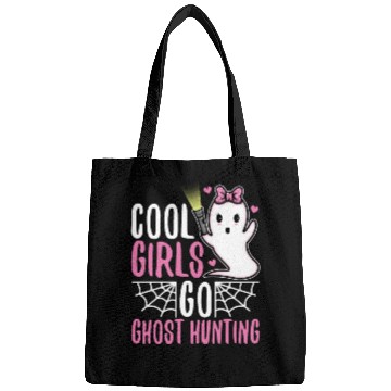 Discover Cool girls go ghost hunting Bags