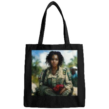 Discover Beautiful US army combat medic painting Bags