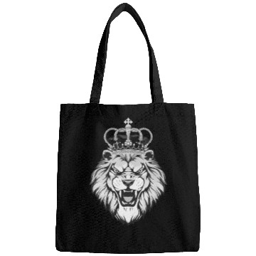 Discover Lion With Crown Tattoo Bags