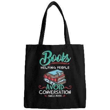 Discover Books Helping People Avoid Conversation 1454 Libra Bags