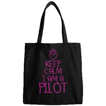 Discover Keep Calm Pilot Cool Pilot Gift Bags