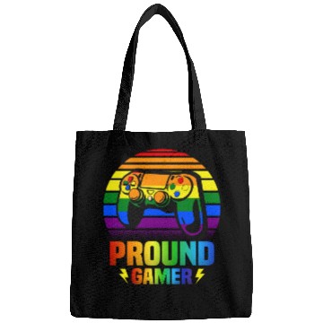 Discover Pround Gamer Gay Pride Rainbow LGBT Bags