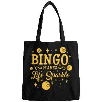 Discover Bingo Makes Life Sparkle Bags
