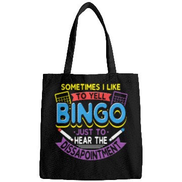 Discover Sometimes I Like To Yell Bingo Bags