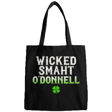 Discover Wicked Smaht O'Donnell Clan Boston Irish Slang Bags