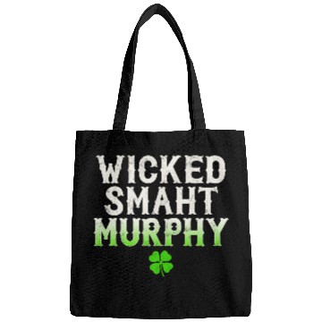 Discover Wicked Smaht Murphy Clan Boston Irish Slang Bags