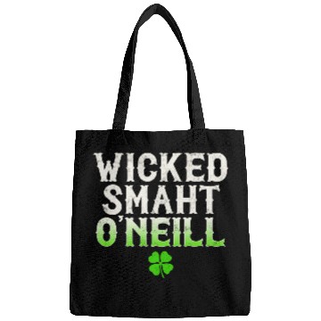 Discover Wicked Smaht O'Neill Clan Boston Irish Slang Bags