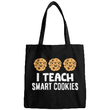Discover Funny Science Teacher Lover I Teach Smart Cookies Bags