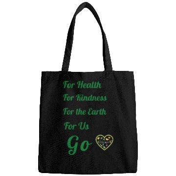 Discover Go Vegan, for health, kindness, earth and us. Bags