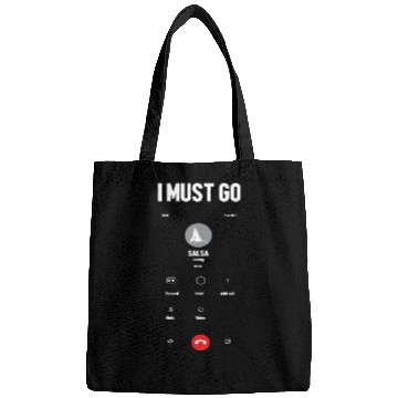 Discover I Must Go Funny Salsa Dance For Men Bags