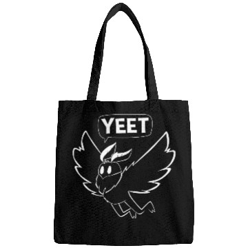 Discover Mothman Yeet Cryptid Lover Funny Mothman Bags