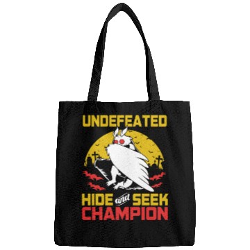 Discover Undefeated Hide And Seek Champion Funny Mothman Bags