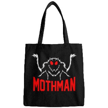 Discover Folklore Monsters Cryptid Goth Mothman Bags