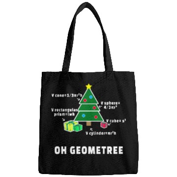 Discover Oh Geometree Christmas Tree Math Teacher Geometry Bags
