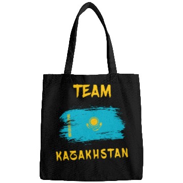Discover Team Kazakhstan flags design Bags