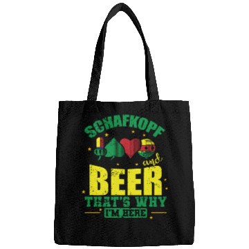 Discover Schafkopf and Beer that's why I'm here Bags