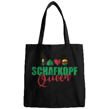 Discover Schafkopf Queen Card Game playing Card Bags