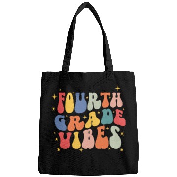 Discover Fourth grade vibes 4th grade team back to school Bags