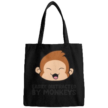 Discover Monkey Ape Lover Easily Distracted By Monkeys Bags