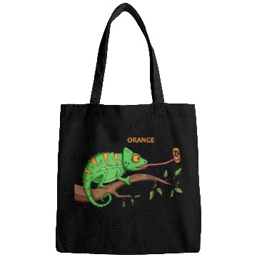 Discover Bitcoin Chameleon BTC logo Crypto lover Hodl Bags