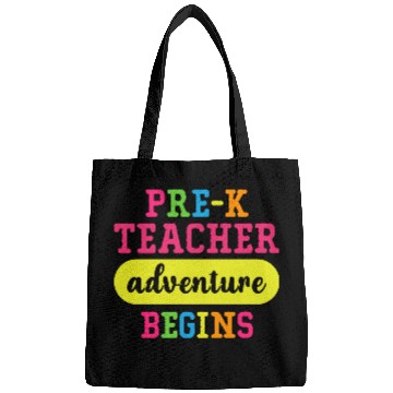Discover Pre K Teacher Adventure Begins Bags