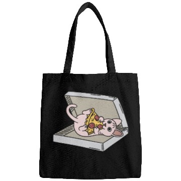 Discover Sphynx Cat Pizza Lover Bags