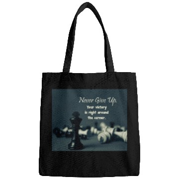 Discover Never Give Up Bags