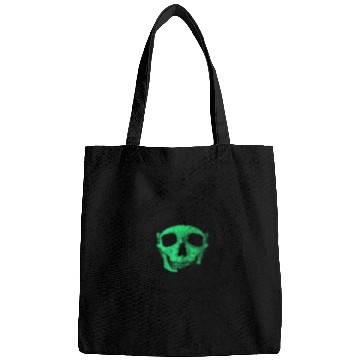 Discover Astronaut Skull - Green Bags