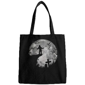 Discover Halloween Werewolf Witchs Full Moon trick or treat Bags