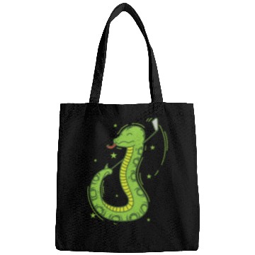 Discover Snake plays Golf Reptile Animal Zoo Bags