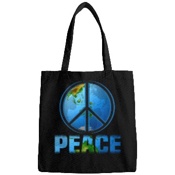 Discover World Peace One Earth Tolerance Bags