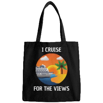 Discover Cruise for the Views Vaction Ship Mardi Gras Bags