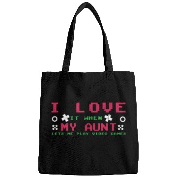 Discover Love My Aunt Play Video Game Lover Gaming Bags