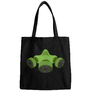 Discover Gas mask green toxic nuklear mask Bags