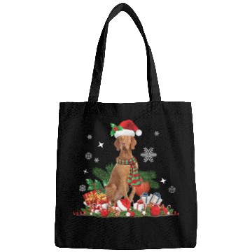 Discover Christmas Hungarian Vizsla Dog Bags