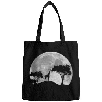 Discover Giraffe Savanna By Night Bags