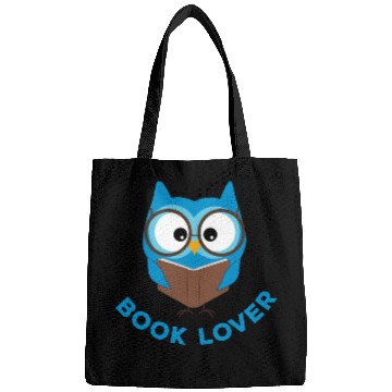 Discover BOOK LOVER - owl Bags