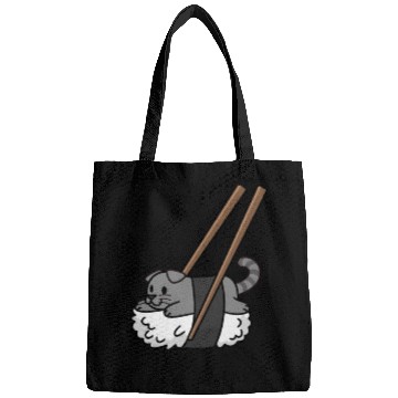 Discover Scottish Fold Cat Nigiri Sushi Bags