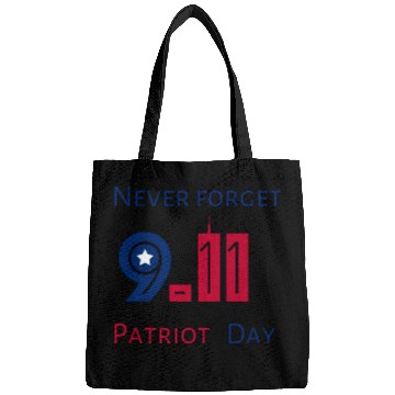 Discover Never Forget Patriot Day 9.11 Bags