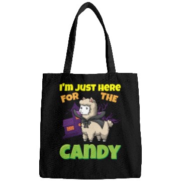 Discover I'm Just Here For The Candy Scary Halloween Beast Bags