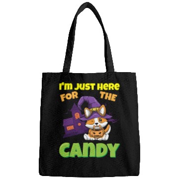 Discover I'm Just Here For The Candy Scary Halloween Beast Bags