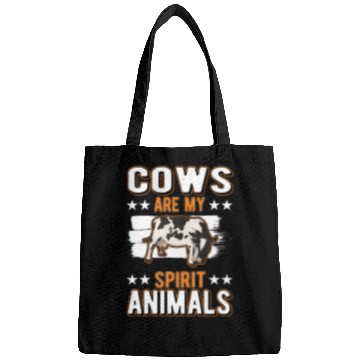 Discover Cow Spirit Animal Cattle Cows Bags