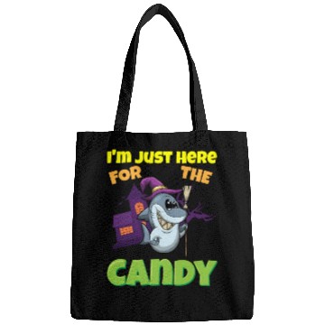 Discover I'm Just Here For The Candy Scary Halloween Beast Bags