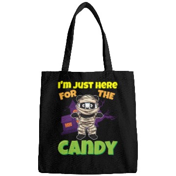Discover I'm Just Here For The Candy Scary Halloween Beast Bags
