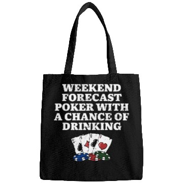 Discover Weekend Forecast Poker Drinking Beer Lover Poker Bags