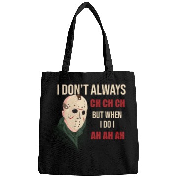 Discover Funny Halloween party Jason hokey mask Friday 13th Bags